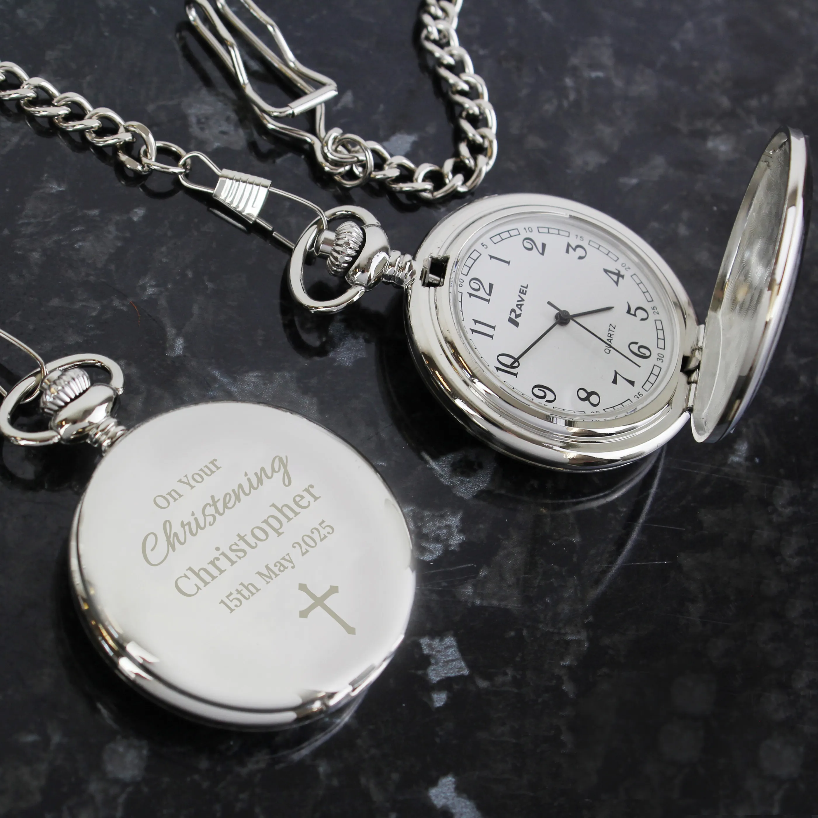 Personalised Religious Pocket Watch