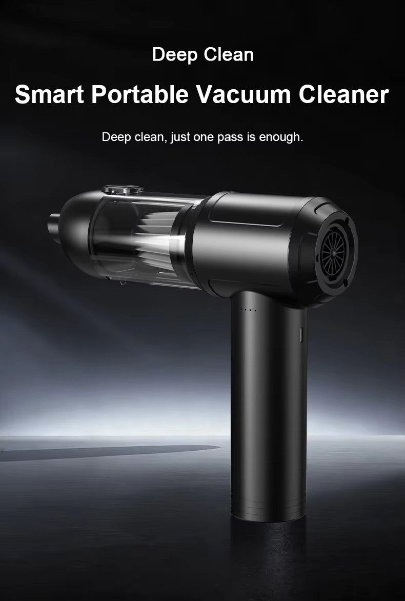 Cordless Handheld Vacuum Cleaner – 15000Pa Portable Car & Home Vacuum