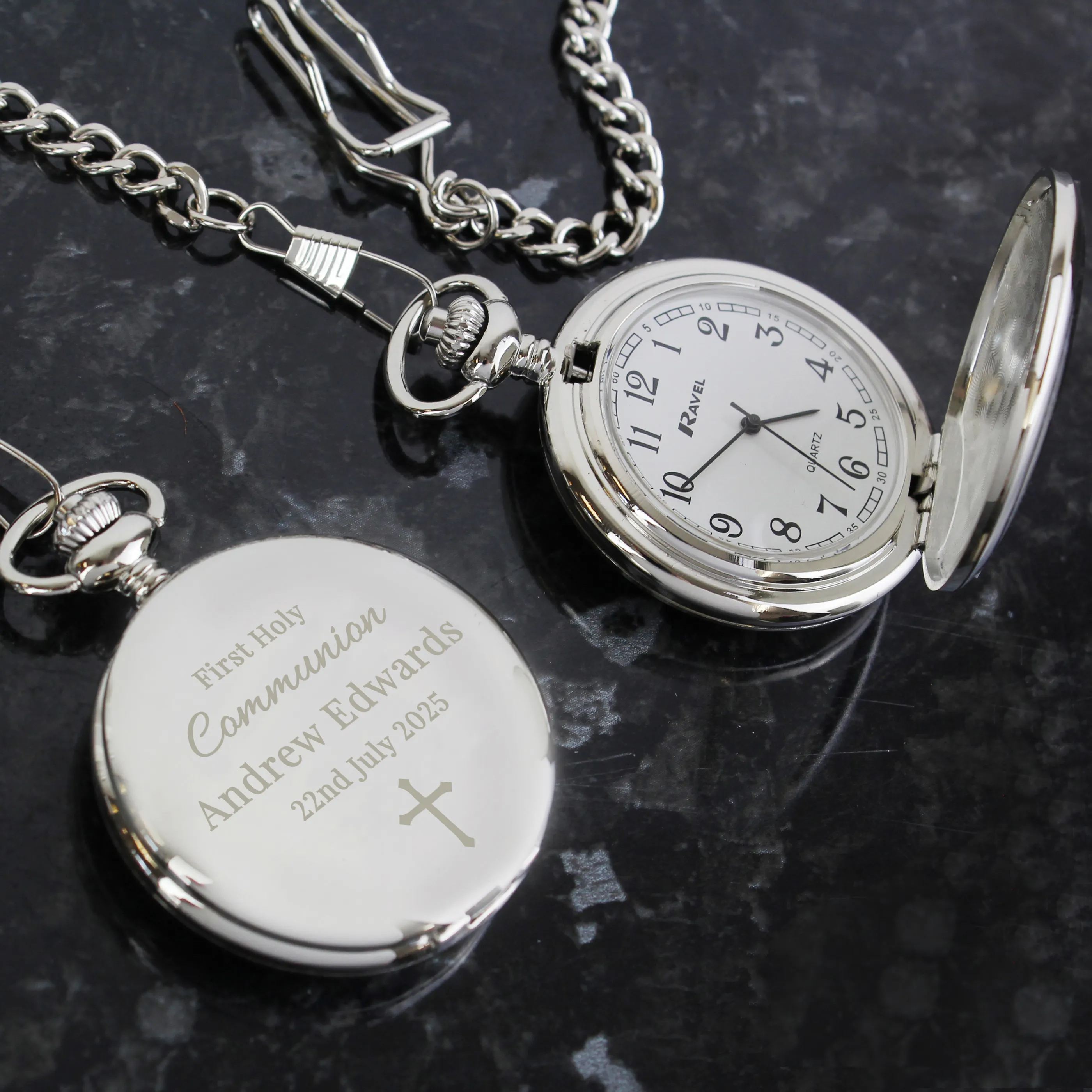 Personalised Religious Pocket Watch