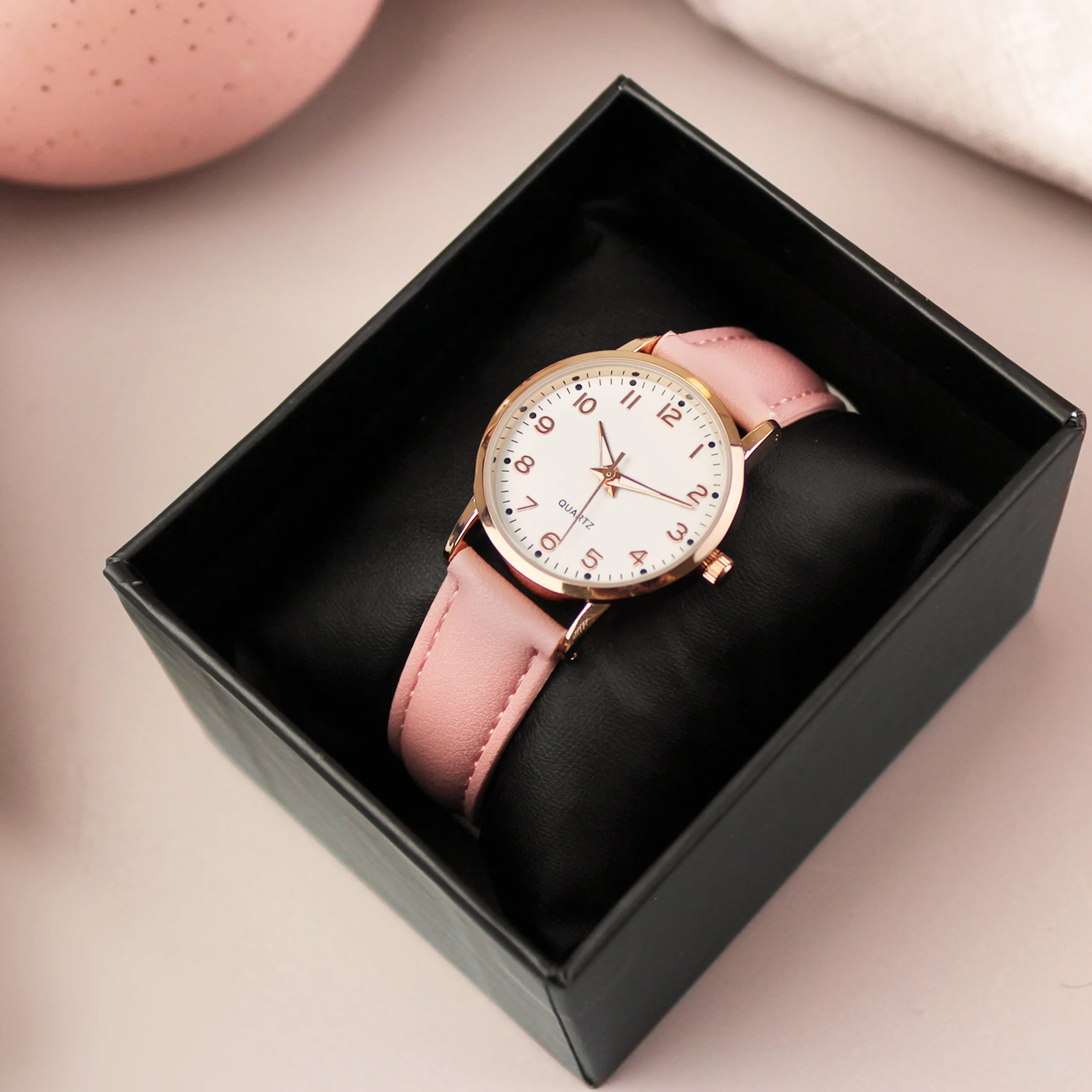 Personalised Holy Communion & Christening Pink Watch