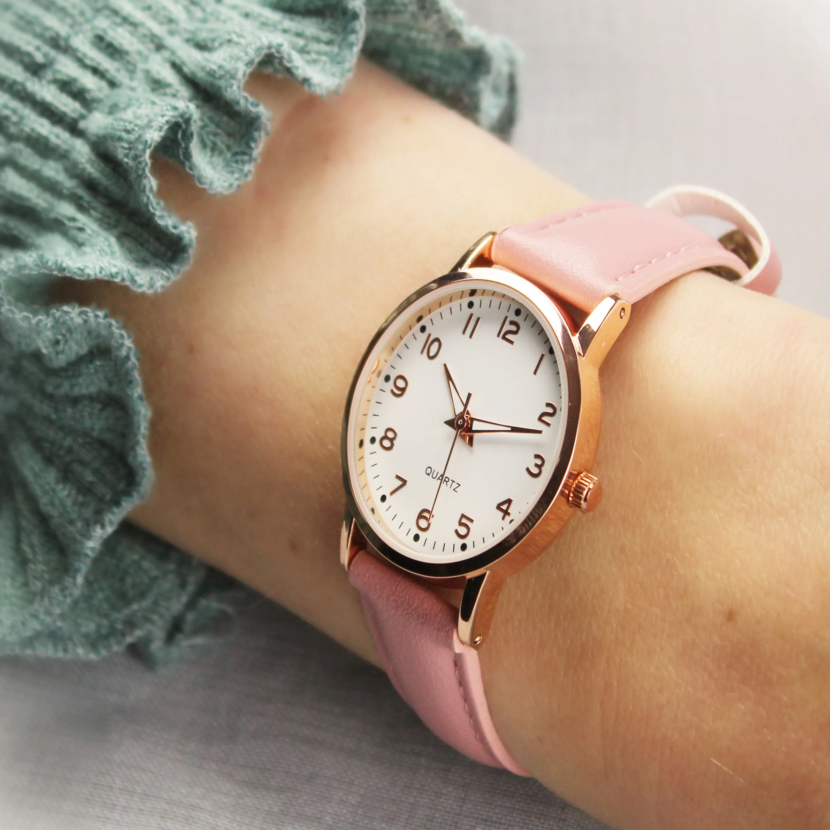 Personalised Holy Communion & Christening Pink Watch