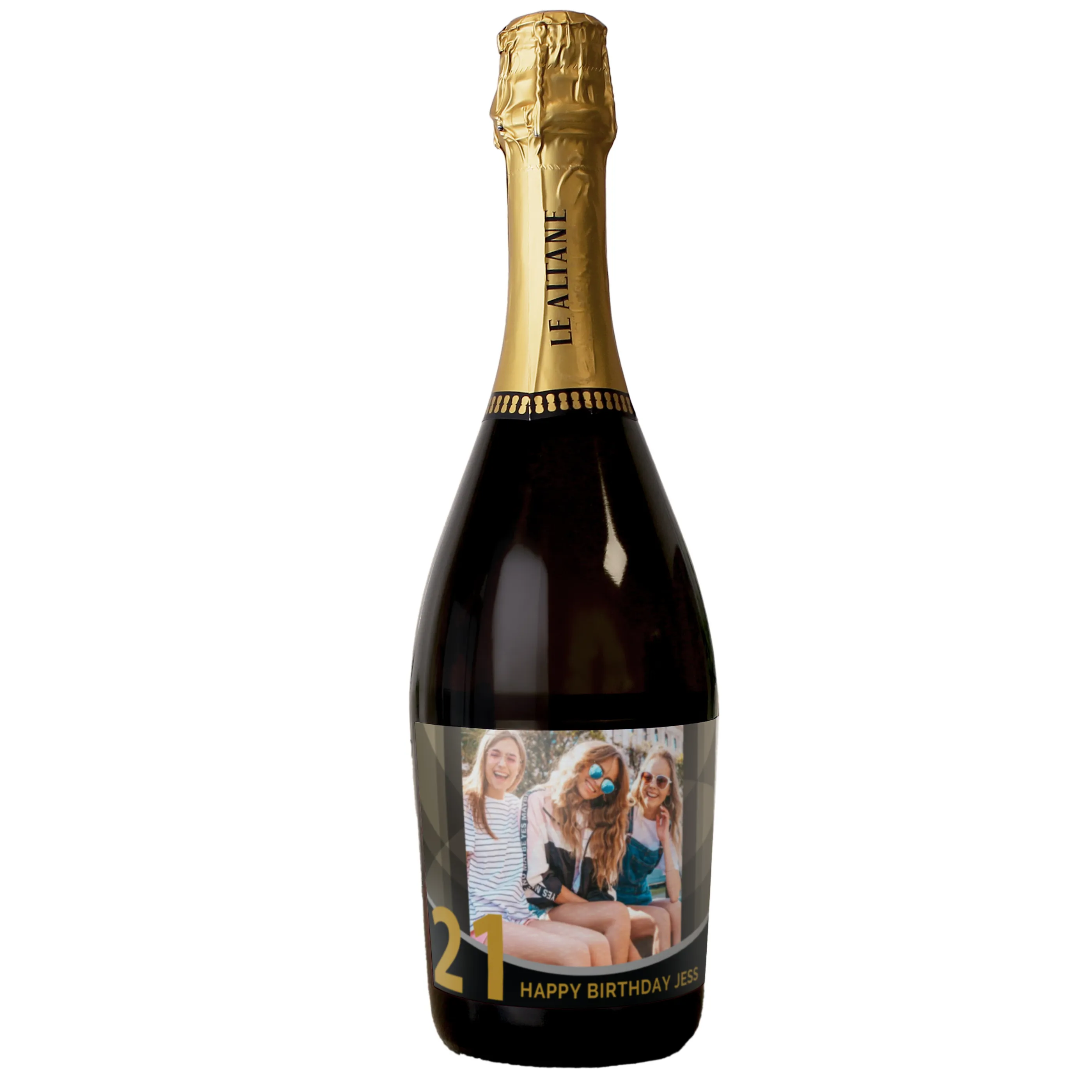 Personalised Photo Upload Birthday Prosecco