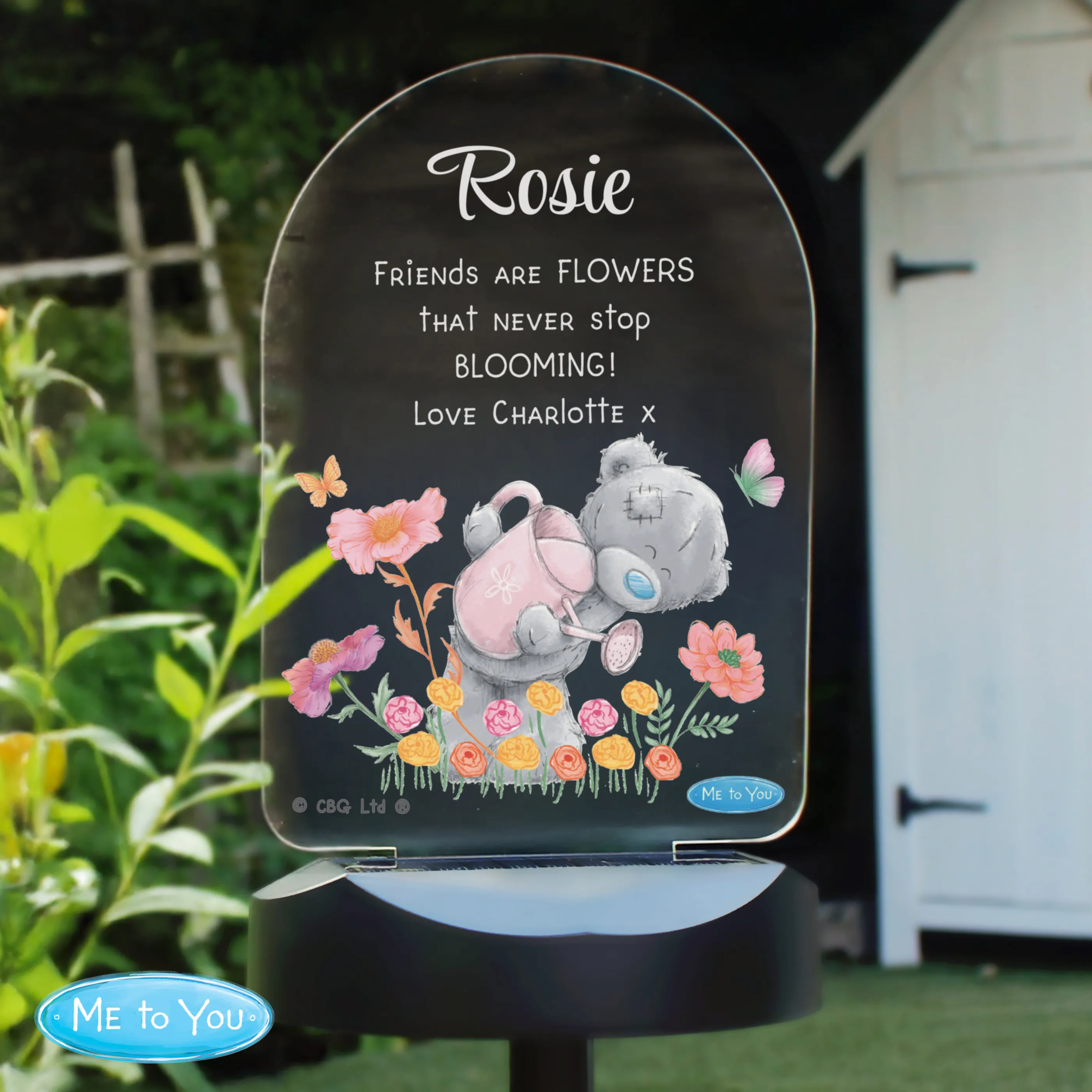Personalised Solar LED Garden Light | Me to You Outdoor Gift
