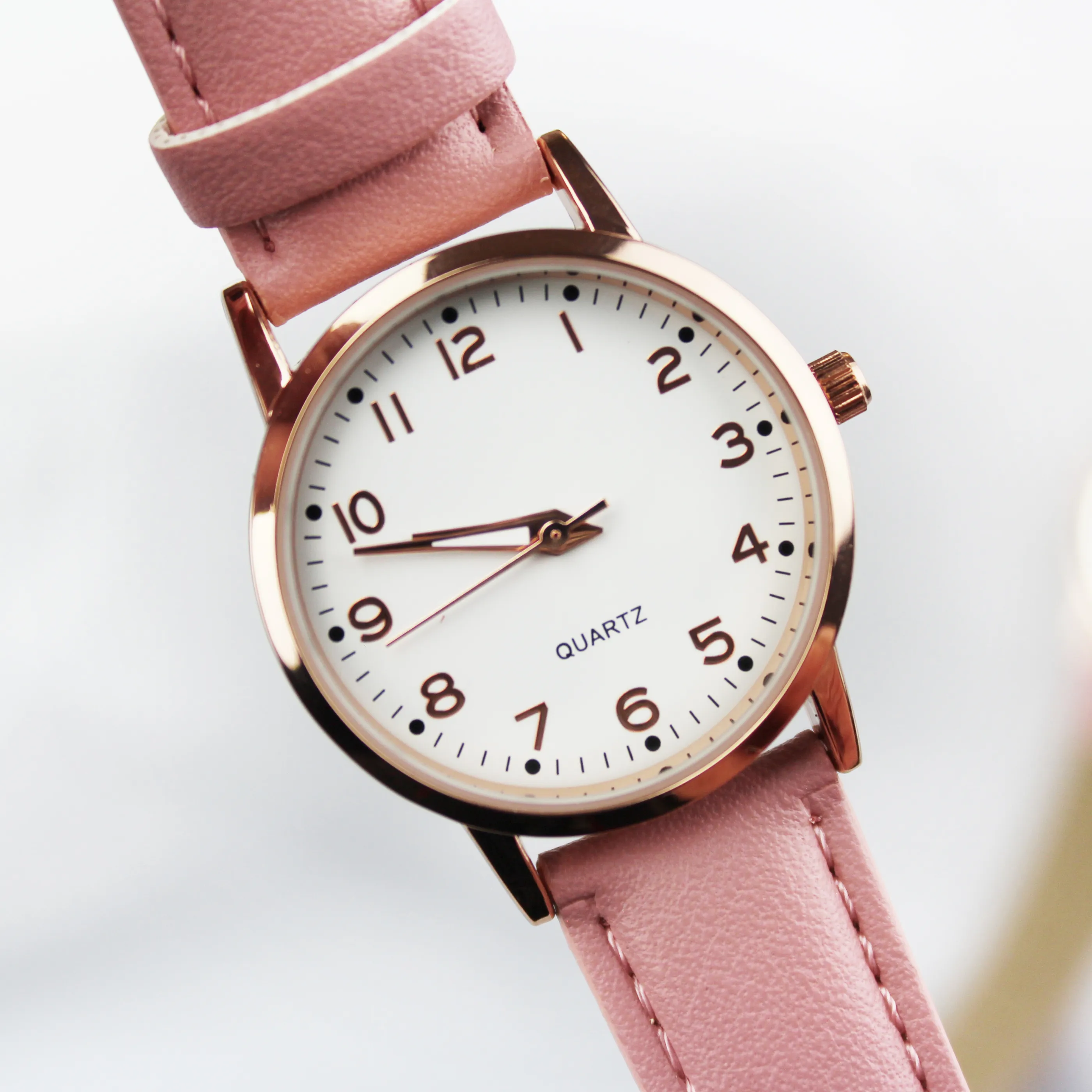 Personalised Holy Communion & Christening Pink Watch