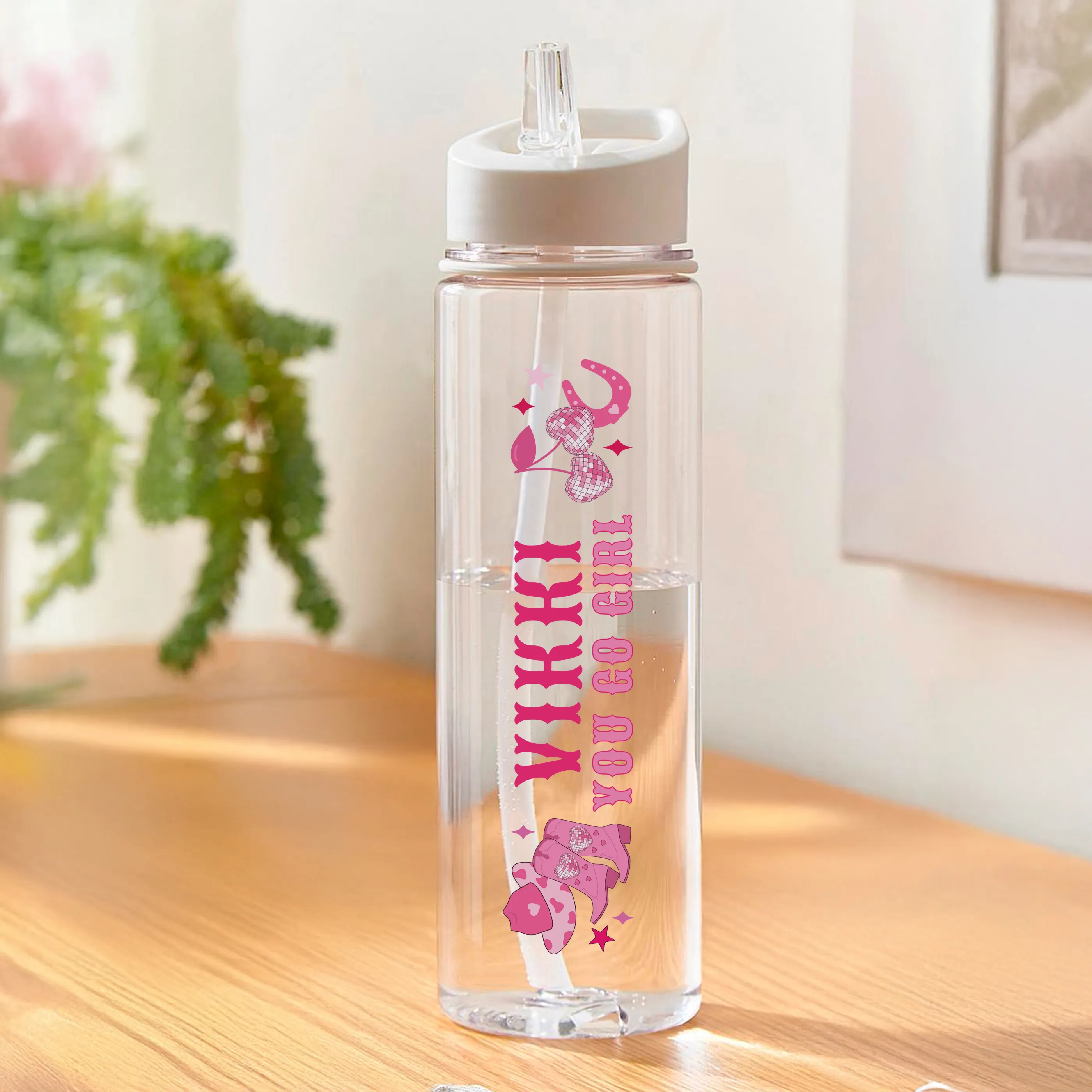 Personalised Cowgirl Water Bottle