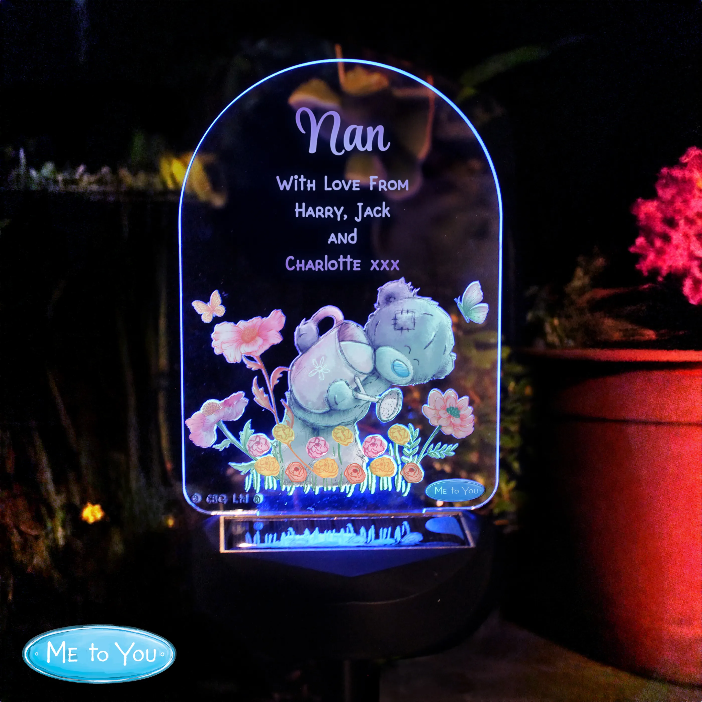 Personalised Solar LED Garden Light | Me to You Outdoor Gift