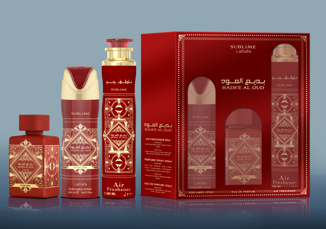 3P GiftSet Badee al Oud Sublime by Lattafa - Image 1