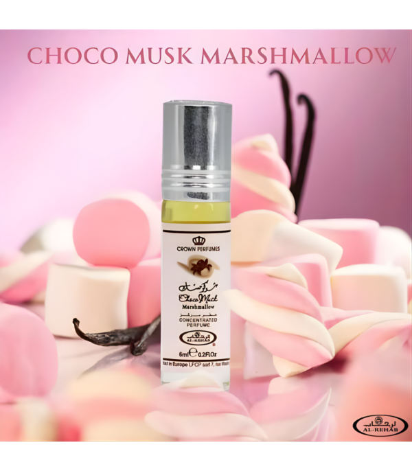 Choco Musk Marshmallow 6ml Roll On | Al Rehab Perfume Oil - Image 3