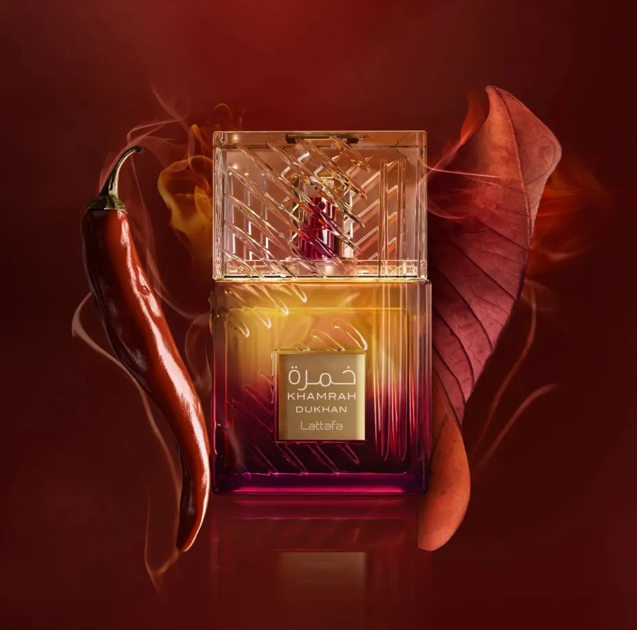 Khamrah Dukhan Eau de Parfum by Lattafa 100ml Unisex Scent Perfume for men and Perfume for Women - Image 2