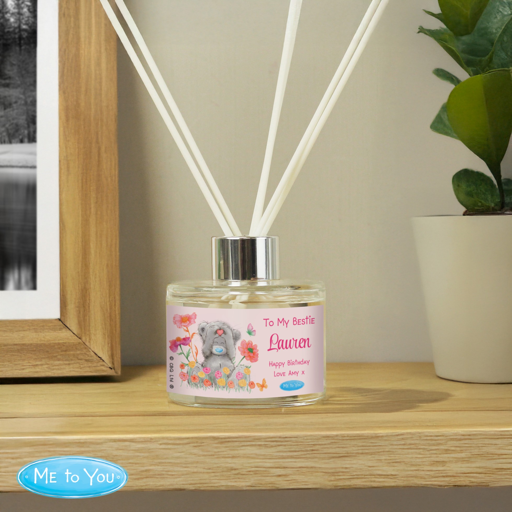 Personalised Me to You® Flowery Reed Diffuser - Image 2