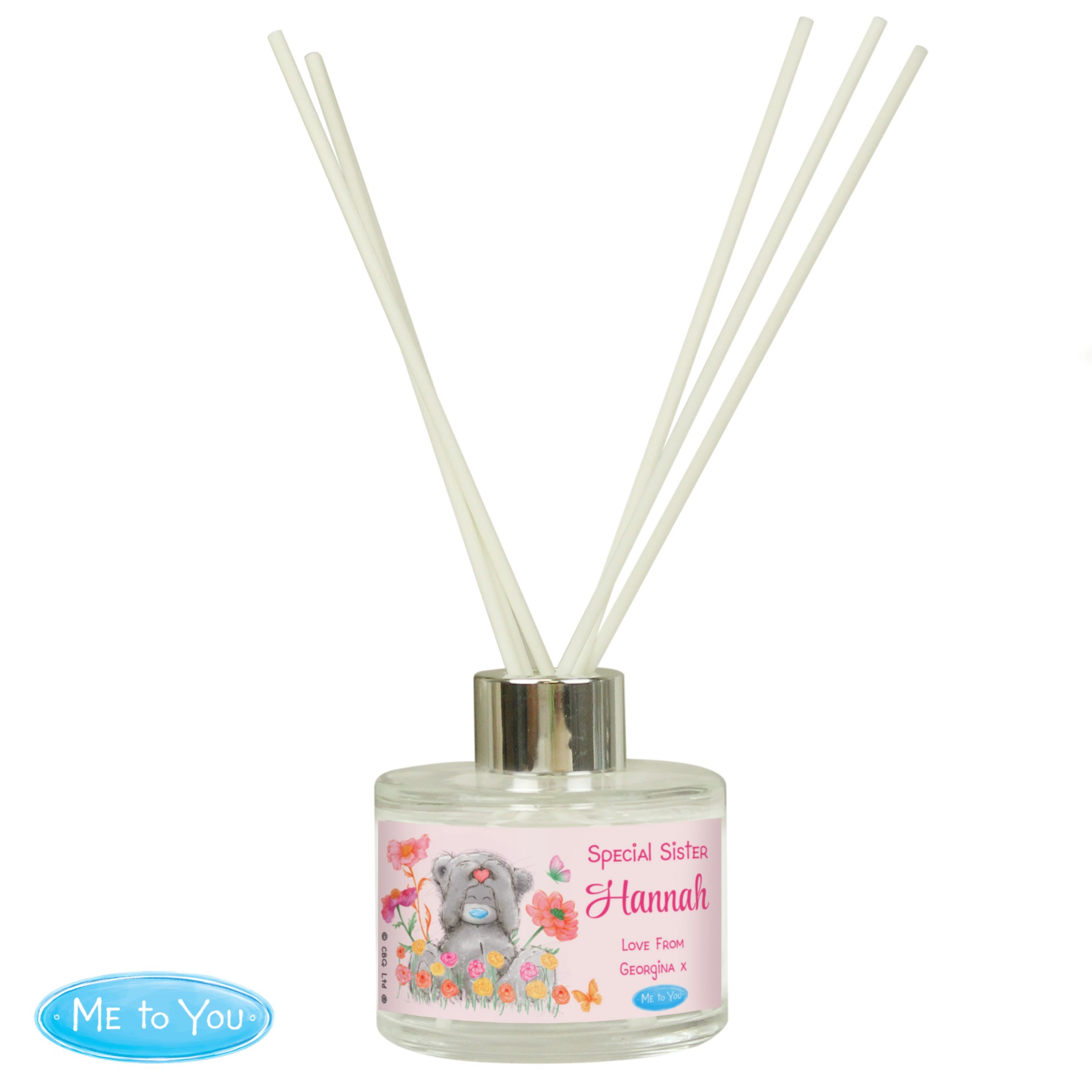 Personalised Me to You® Flowery Reed Diffuser - Image 1