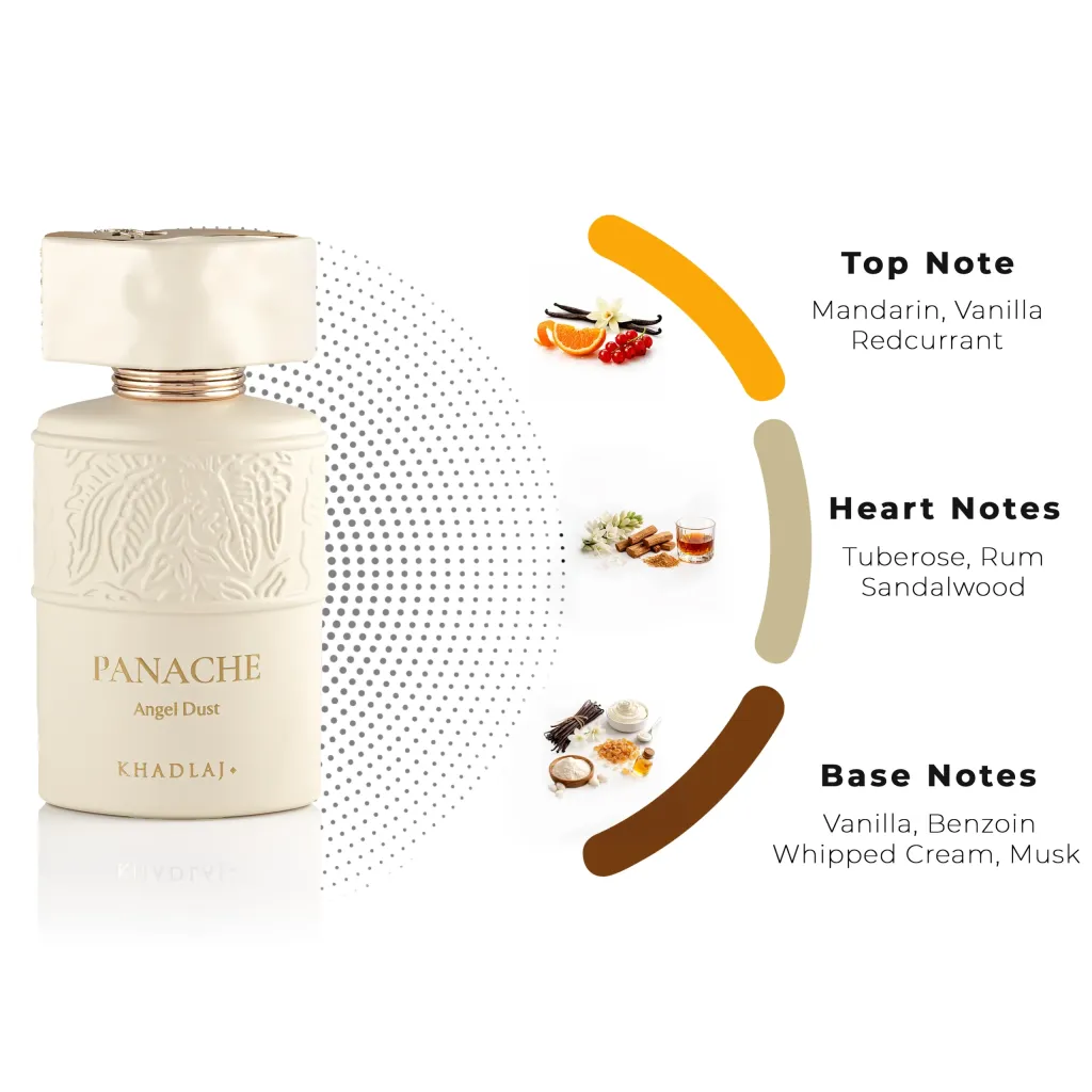 Khadlaj Panache Angel Dust Extrait De Parfum 100ml for Women - Image 2