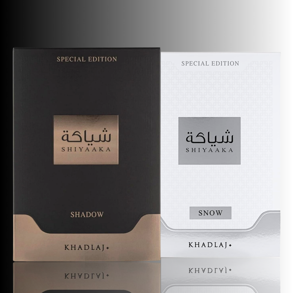 Khadlaj Shiyaaka Shadow & Snow Duo 2×100ml EDP Clone - Image 2