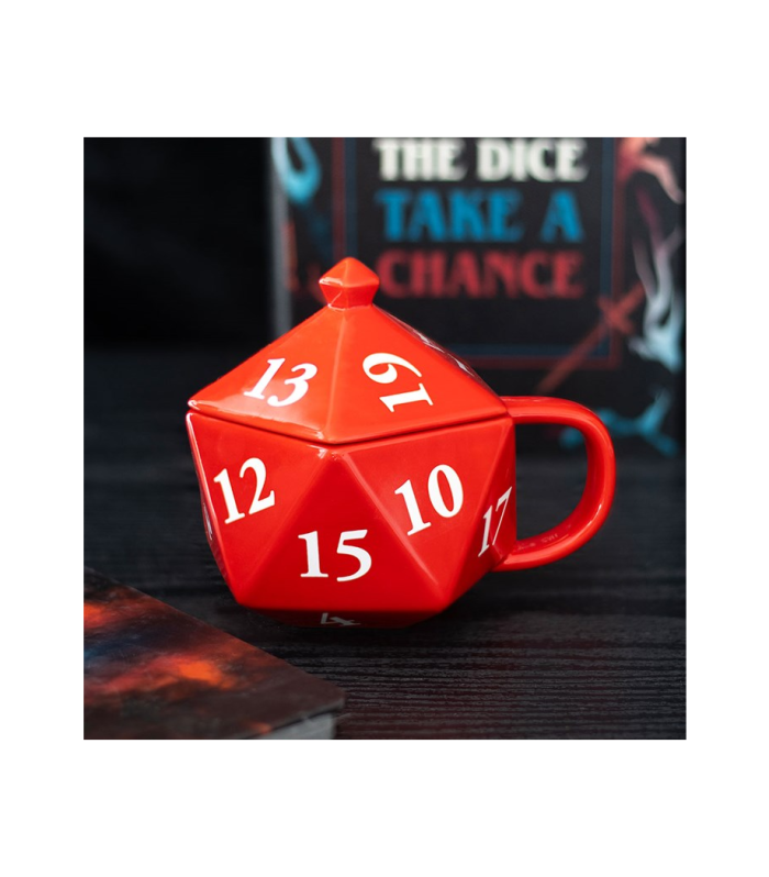 D20 Gaming Dice Shaped Mug