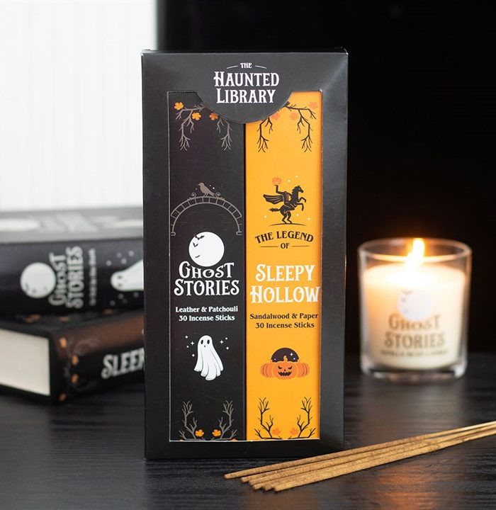 Set of 2 Haunted Library Incense Stick Packs