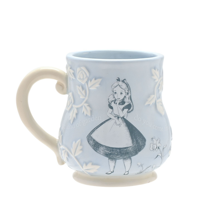 Disney Alice in Wonderland Embossed Mug - Alice