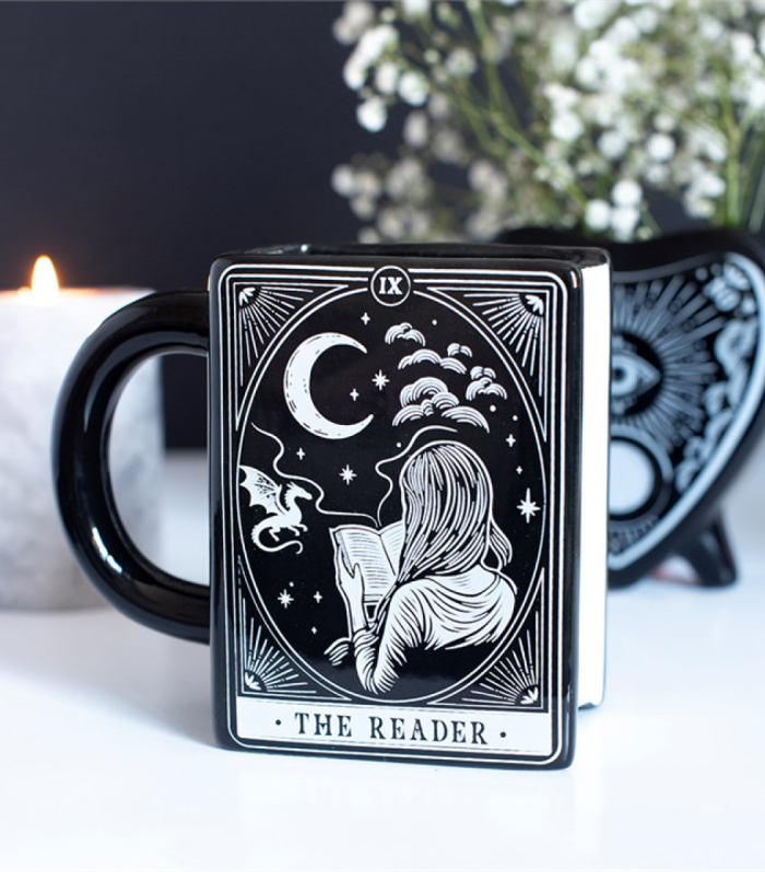 The Reader Book Shaped Mug